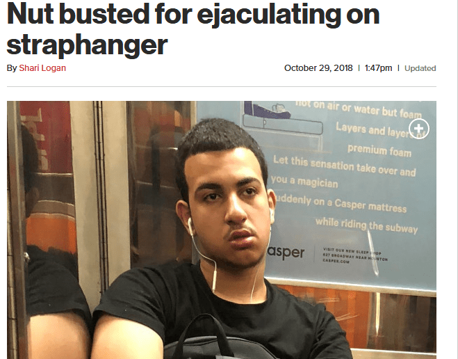 Man accused of ejaculating on woman on Manhattan subway