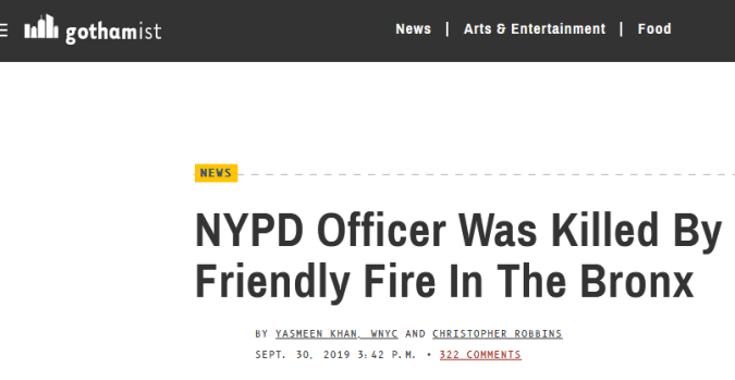 Screenshot_2019-12-14 NYPD Officer Was Killed By Friendly Fire In The Bronx